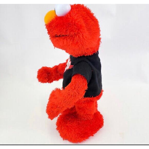 Collectable, Hasbro, 2010, Let’s Rock Elmo Sesame Street Plush Singing and Movin - Picture 6 of 9